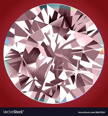 Bstract pink diamond backlight mural interior vector image