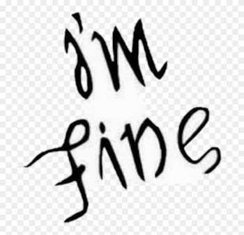 Bts Depression Png Tumblr Black - I M Fine Save Me