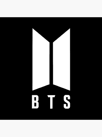 BTS Kpop Logo " Photographic Print by Rayee | Redbubble