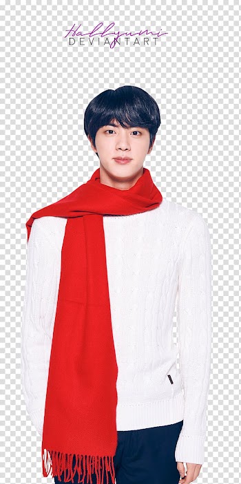 BTS LG Christmas, BTS member transparent background PNG clipart