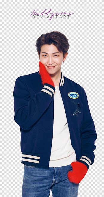 BTS LG Christmas, BTS Rap Monster transparent background PNG clipart