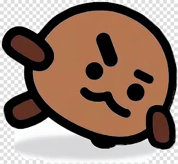 BTS Line Friends South Korea The Truth Untold Sticker, Bts shooky transparent background PNG clipart