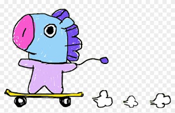 Bts Sticker K-pop May 25, 2018 Clip Art - Mang Bt21 Sticker