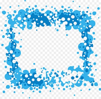 Bubble bath Clip art - Blue drops 