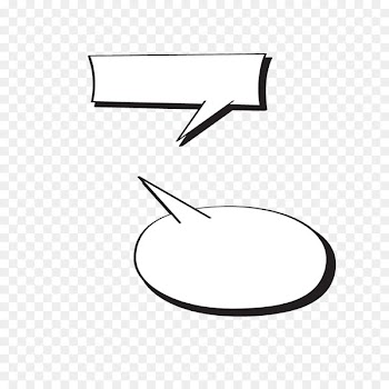 Bubble Black and white Writing system Text - Black and white text bubbles 