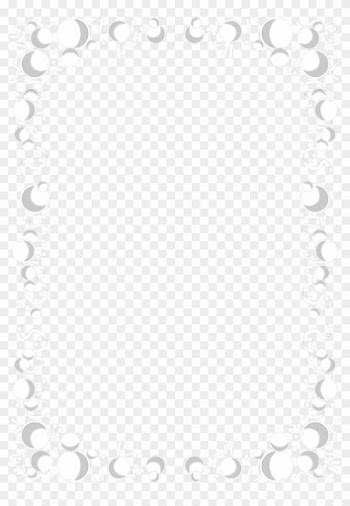 Bubble Border Png Clipart Borders And Frames Clip Art - Picture Frame
