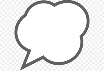 Bubble Cloud Computer file - White clouds talking bubbles 