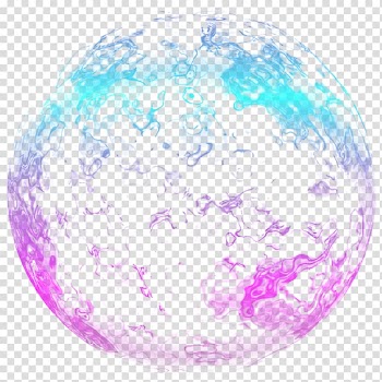 Bubble, Color circle transparent background PNG clipart