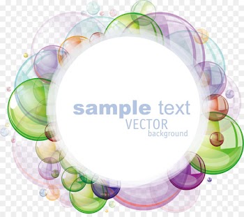 Bubble Color Speech balloon Clip art - Colorful foam 