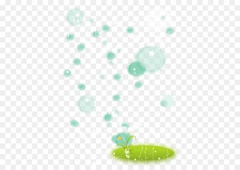 Bubble Euclidean vector - Cartoon Fantasy Spring halo 