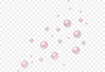 Bubble Light Drop Speech balloon - Scattered pearls 