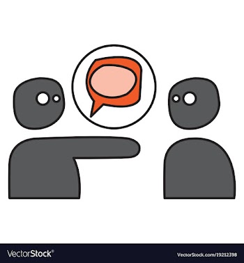 Bubble of communication for technology and social vector image