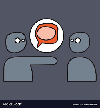 Bubble of communication for technology and social vector image