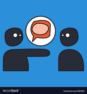 Bubble of communication for technology and social vector image