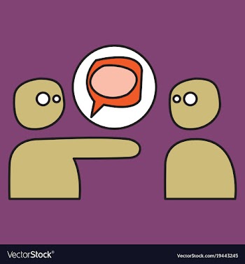 Bubble of communication for technology and social vector image