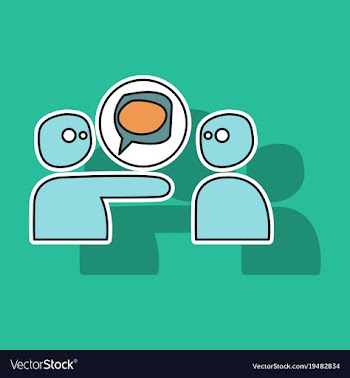 Bubble of communication for technology and social vector image