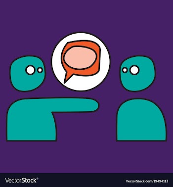Bubble of communication for technology and social vector image