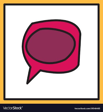 Bubble of communication for technology and social vector image