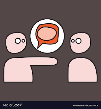 Bubble of communication for technology and social vector image