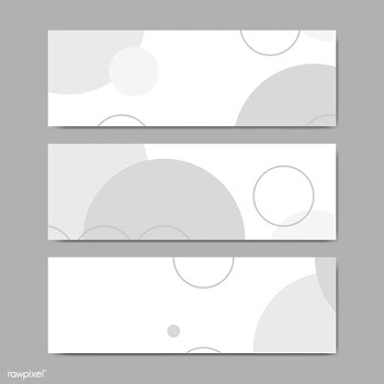Bubble patterned banners | Free stock vector - 586274
