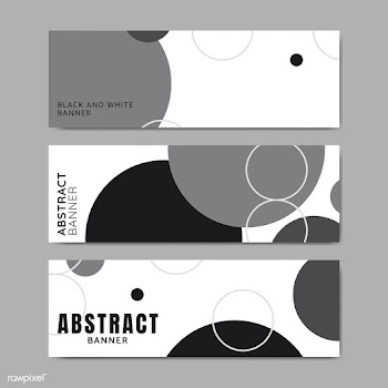 Bubble patterned banners | Free stock vector - 586329