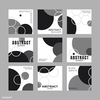 Bubble patterned banners | Free stock vector - 586344