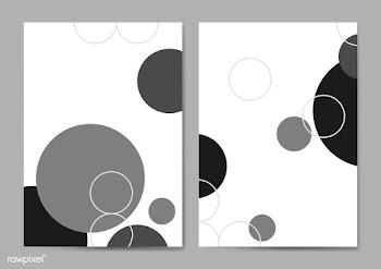 Bubble patterned posters | Free stock vector - 587636