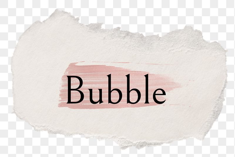 Bubble png ripped paper word | Free PNG - rawpixel