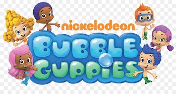 Bubble Puppy! Nick Jr. Nickelodeon Logo - bubble guppies 