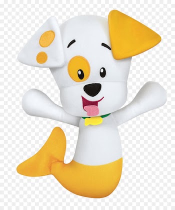 Bubble Puppy! Nonny Image Little Fish Bubble Guppies Deema Plush - praying puppy paws 
