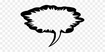 Bubble, Speech, Talk, Words, Thinking - Scream Speech Bubble Png