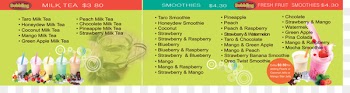 Bubble tea Coffee Green tea Sushi - sushi 
