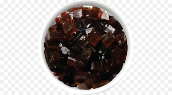 Bubble tea Gelatin dessert Coffee Grass jelly Fudge - Coffee 