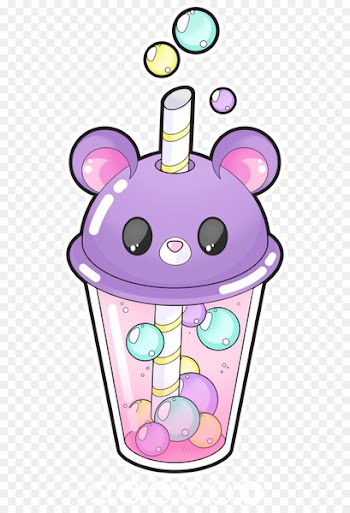 Bubble tea Iced tea Milk Sweet tea - kawaii 