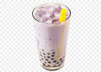 Bubble tea Milk Matcha Taro - Taro pearl milk tea 