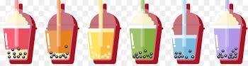 Bubble tea Milk tea - Pearl milk tea vector 