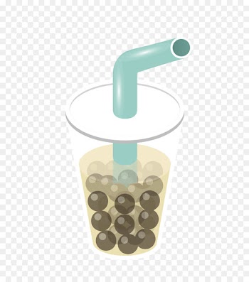 Bubble tea Smoothie Taiwanese cuisine Milk - Cartoon pearl milk tea 