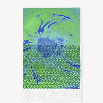 Bubble wrap, abstract green poster | Free Photo - rawpixel