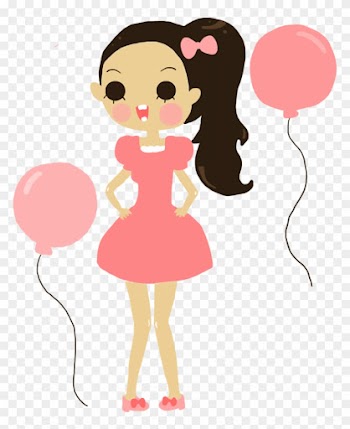 Bubbles By Dollie-kun - Carton Birthday Girl Png