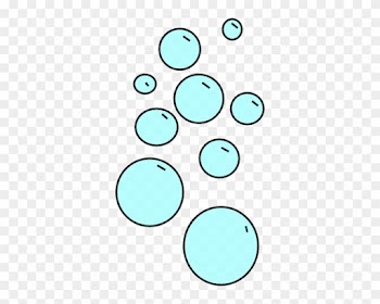 Bubbles Clip Art Vector - Bubbles In Water Clipart