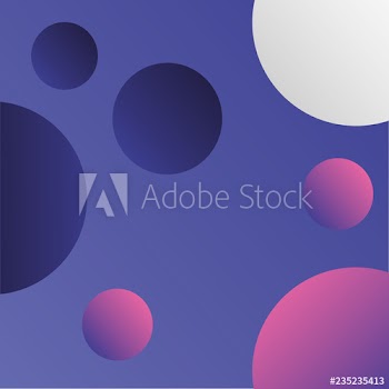 bubbles decoration abstract background pattern