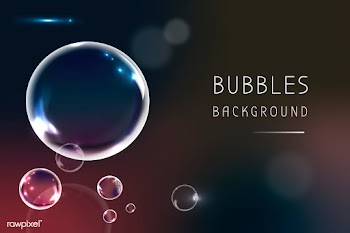 Bubbles in gradient background | Free stock vector - 581584