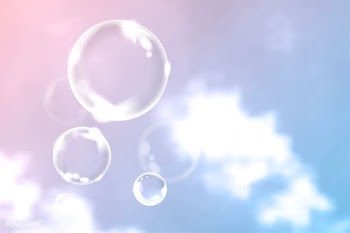 Bubbles in gradient background | Free stock vector - 581585