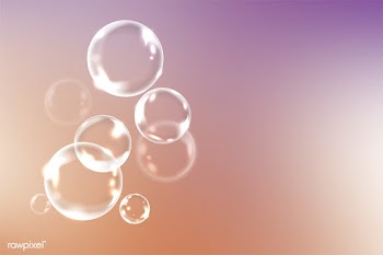 Bubbles in gradient background | Free stock vector - 581587