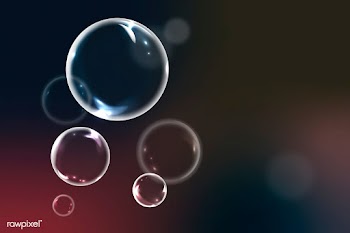 Bubbles in gradient background | Free stock vector - 581591