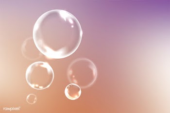 Bubbles in gradient background | Free stock vector - 581594