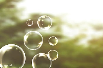 Bubbles in the park | Free stock vector - 581631