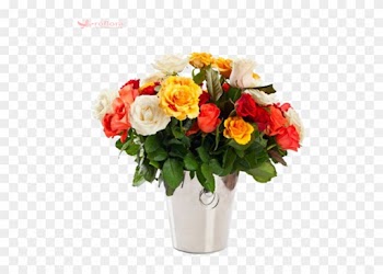 Buchet Din Trandafiri Multicolori - Rose