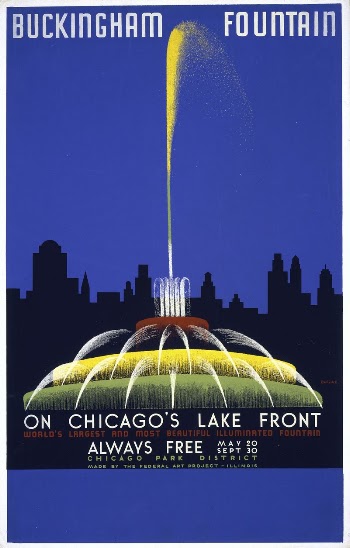 Buckingham Fountain on Chicago's lake | Free Photo - rawpixel