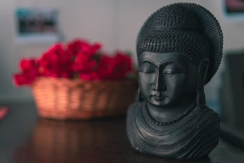 Buddha Head Bust